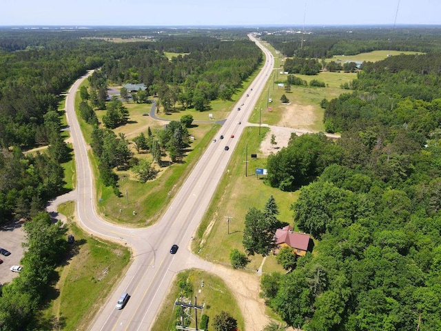 17771 State 34, Park Rapids, MN 56470 - aerial overview of property's location featuring a heavily wooded area