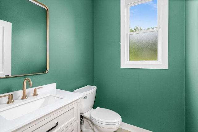 4335 Spring View Dr, Moose Lake, MN 55767 - bathroom with vanity and toilet