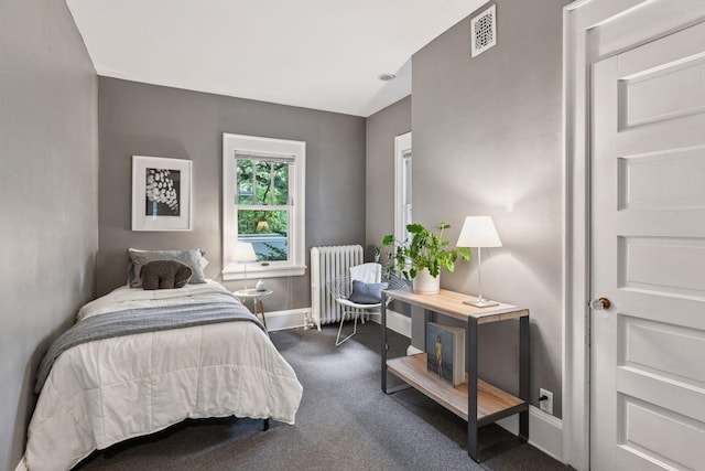 4626 Dupont Ave S, Minneapolis, MN 55419 - bedroom with radiator heating unit and dark colored carpet