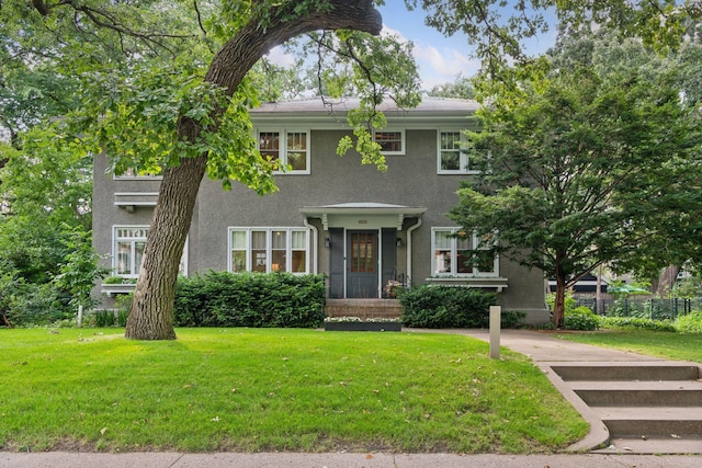 4626 Dupont Ave S, Minneapolis, MN 55419 - colonial-style house with stucco siding
