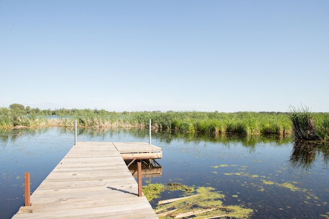 42674 305th Pl, Aitkin, MN 56431 - dock featuring a water view