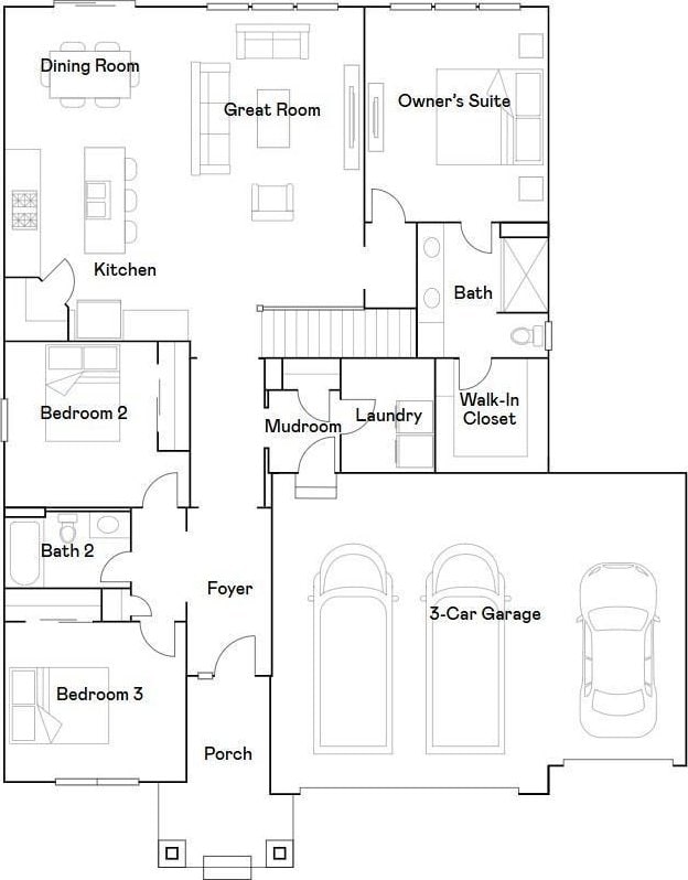 9755 49th St NE, Saint Michael, MN 55376 - view of room layout