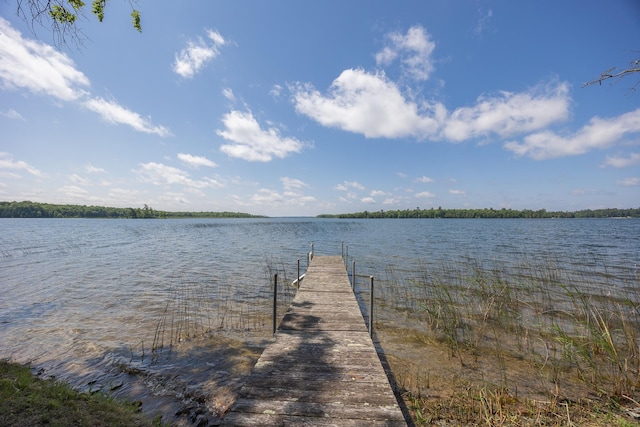 551 Edward Ln NE, Longville, MN 56655 - dock area featuring a water view