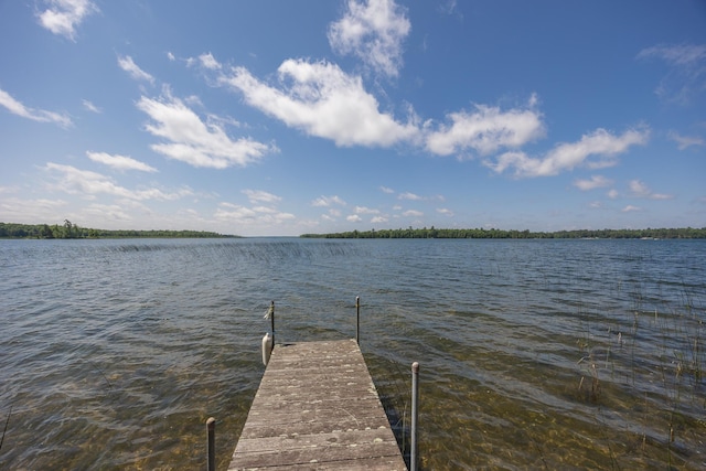 551 Edward Ln NE, Longville, MN 56655 - dock area featuring a water view