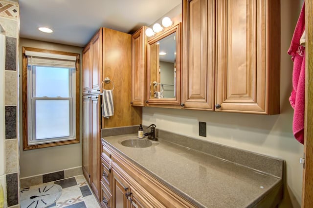 427 Alleghany Ave, Wabasha, MN 55981 - bathroom featuring vanity and recessed lighting