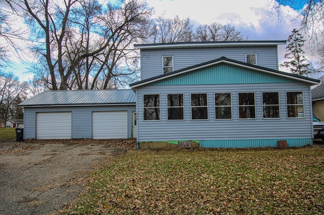 608 Lake St, Osakis, MN 56360 - view of front of home with asphalt driveway