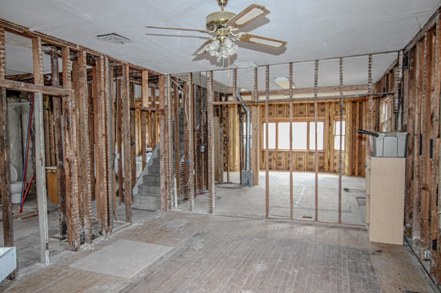608 Lake St, Osakis, MN 56360 - misc room featuring ceiling fan