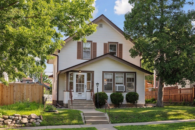 2085 Princeton Ave, Saint Paul, MN 55105 - view of front facade featuring cooling unit and entry steps