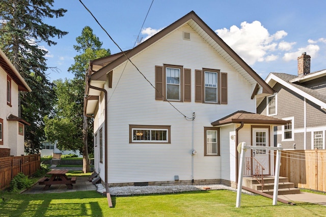 2085 Princeton Ave, Saint Paul, MN 55105 - rear view of property featuring a patio area