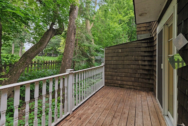 204 Central Ave S, Wayzata, MN 55391 - view of wooden terrace