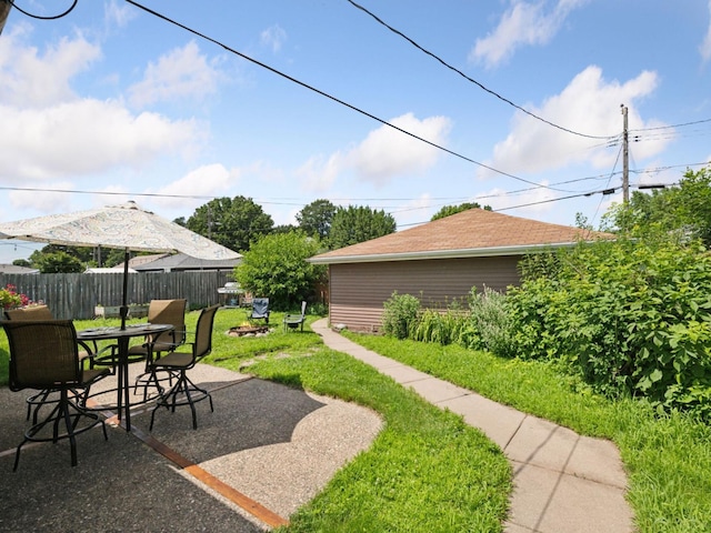 910 62nd St, Minneapolis, MN 55419 - view of patio / terrace featuring outdoor dining area