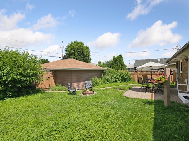 910 62nd St, Minneapolis, MN 55419 - view of yard featuring a patio