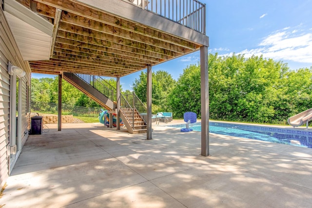 141 145th Ln NE, Ham Lake, MN 55304 - view of patio with stairway