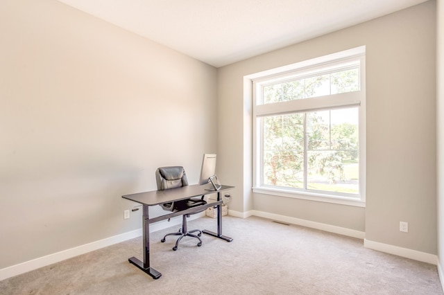 141 145th Ln NE, Ham Lake, MN 55304 - carpeted home office with baseboards