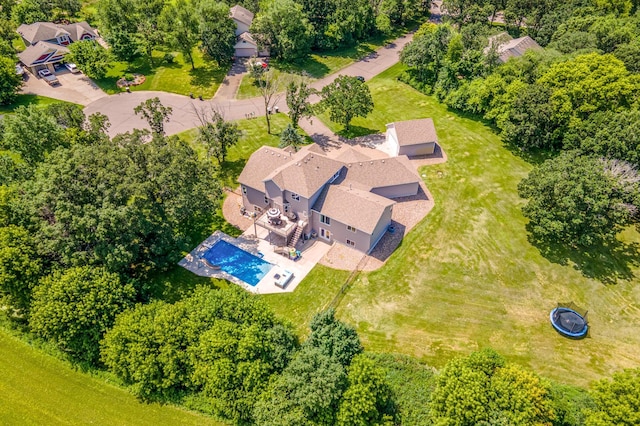 141 145th Ln NE, Ham Lake, MN 55304 - bird's eye view of a pool area