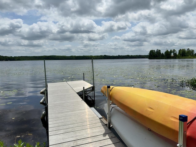 63714 Hannu Ln, Pine Lake Twp, MN 55735 - dock area with a water view