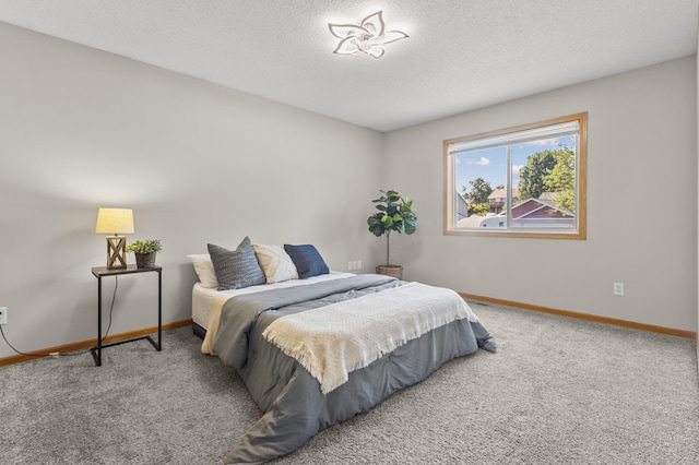 6913 174th St W, Farmington, MN 55024 - carpeted bedroom featuring baseboards and a textured ceiling