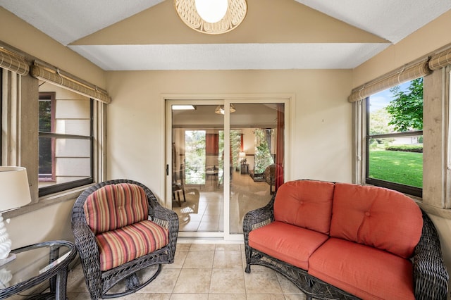 1306 Wynridge Dr, Arden Hills, MN 55112 - sunroom / solarium featuring lofted ceiling