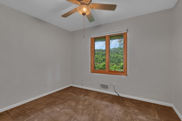 5848 16th Ave SE, Haven Twp, MN 56304 - unfurnished room with carpet flooring and a ceiling fan