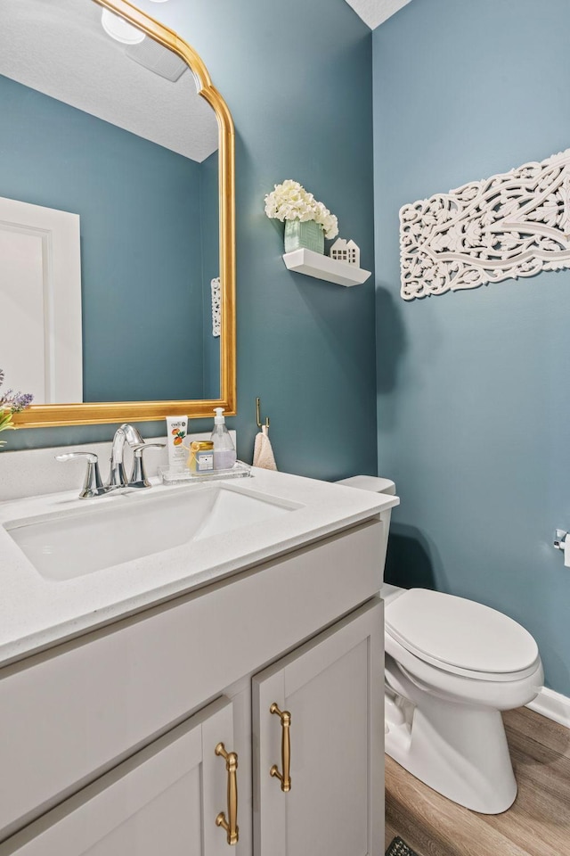 14811 Willemite St NW, Ramsey, MN 55303 - bathroom with vanity and wood finished floors