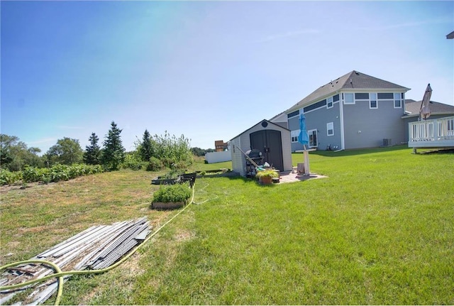 14385 Annapolis Ln N, Dayton, MN 55327 - view of green lawn featuring a storage shed