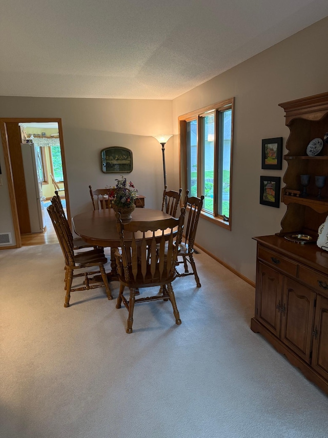 527 Woodside Ct, Shakopee, MN 55379 - dining room with healthy amount of natural light and light colored carpet