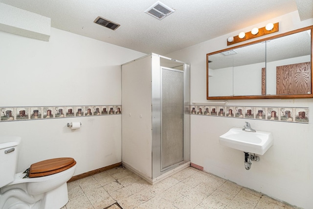 9533 Chicago Ave S, Bloomington, MN 55420 - bathroom with tile patterned floors and a shower stall