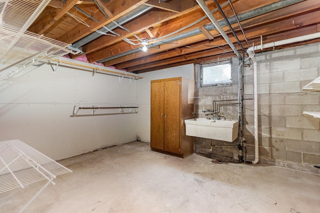 9533 Chicago Ave S, Bloomington, MN 55420 - basement with a sink