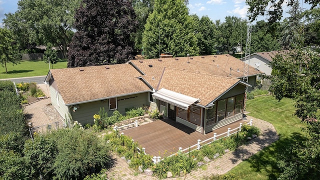 9533 Chicago Ave S, Bloomington, MN 55420 - view from above of property