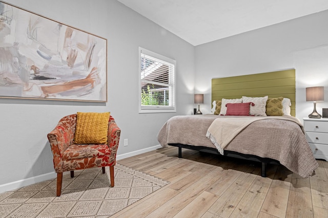 1466 Highview Ave, Eagan, MN 55121 - bedroom featuring hardwood / wood-style flooring and baseboards