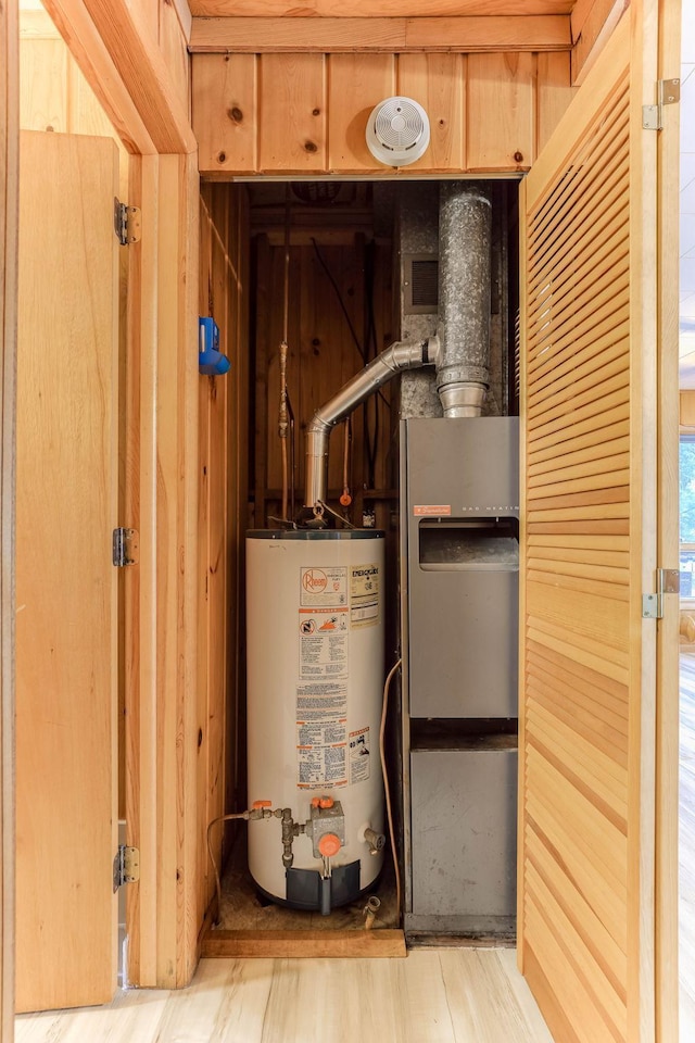 1625 Niles Ln, Balsam Lake Twp, WI 54824 - utilities with gas water heater