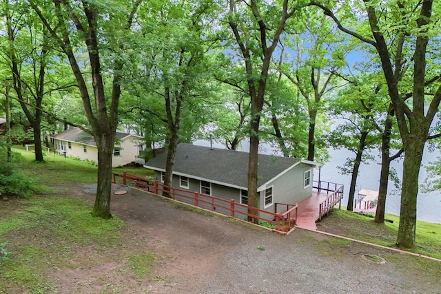 1625 Niles Ln, Balsam Lake Twp, WI 54824 - view of front facade with roof with shingles
