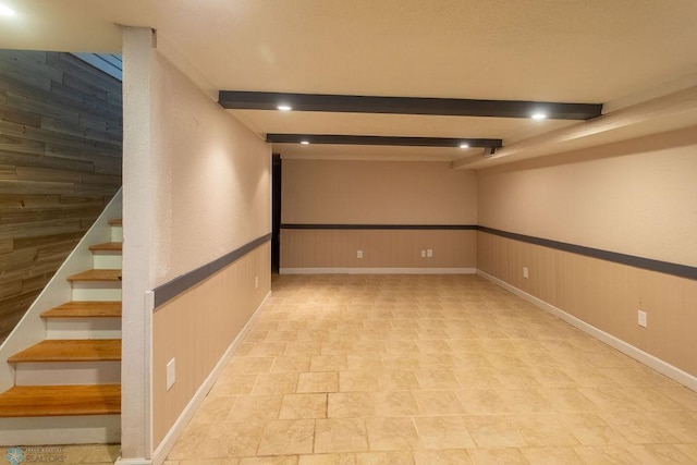 2321 17th Ave S, Fargo, ND 58103 - finished basement with stairway and baseboards