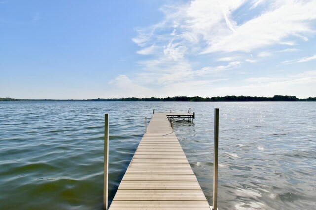 26888 734th Ave, Dassel Twp, MN 55325 - dock featuring a water view