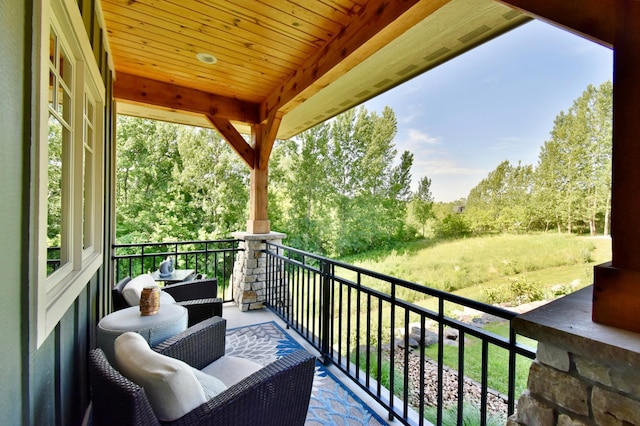 26888 734th Ave, Dassel Twp, MN 55325 - view of balcony