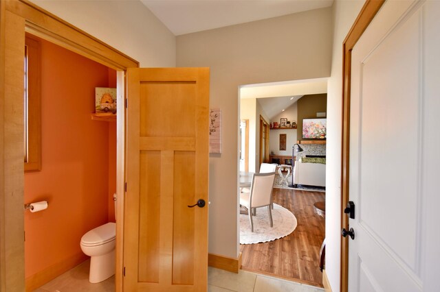 26888 734th Ave, Dassel Twp, MN 55325 - bathroom with toilet and tile patterned flooring
