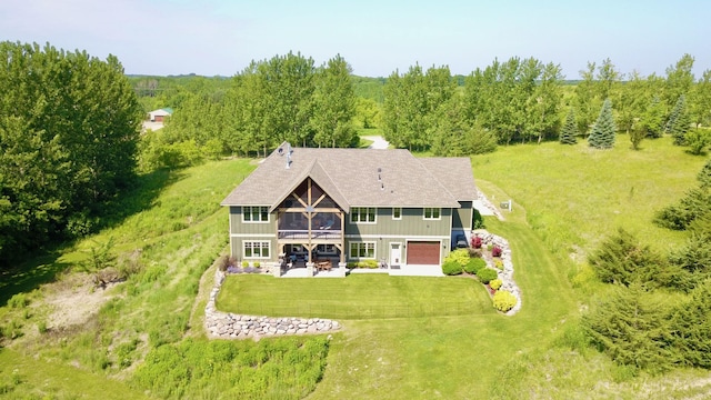 26888 734th Ave, Dassel Twp, MN 55325 - view of subject property with a heavily wooded area