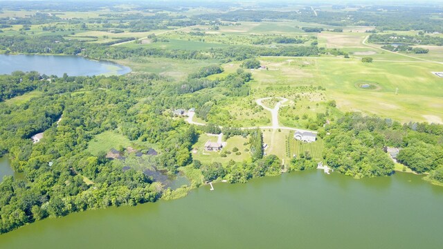 26888 734th Ave, Dassel Twp, MN 55325 - aerial view of property's location featuring a large body of water