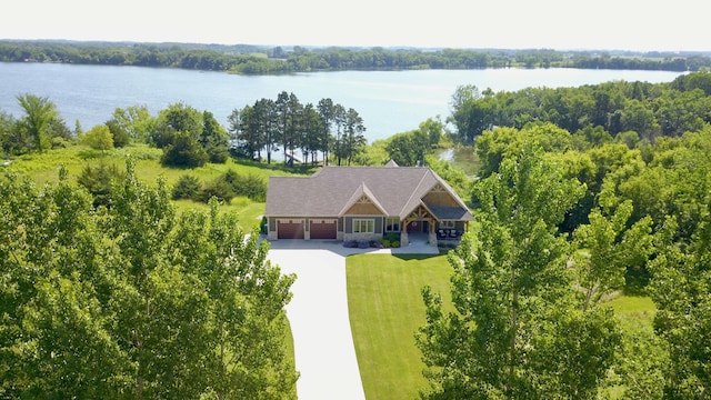 26888 734th Ave, Dassel Twp, MN 55325 - aerial view of property and surrounding area featuring a nearby body of water