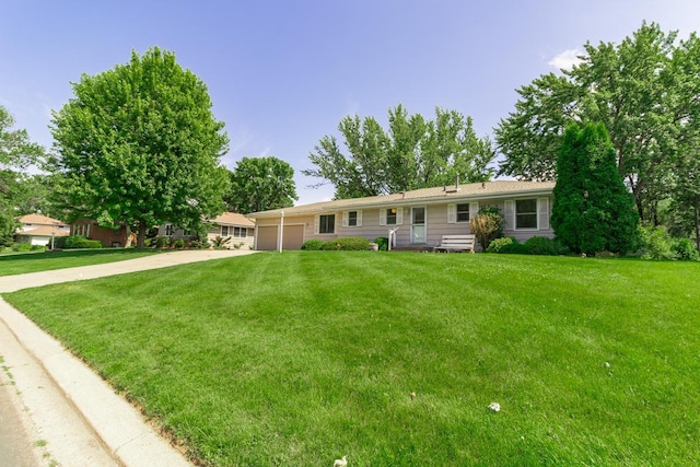 4901 99th St, Bloomington, MN 55437 - single story home featuring an attached garage, concrete driveway, and a front yard