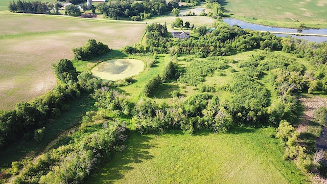16521 Silver Ln NW, Evansville, MN 56326 - drone / aerial view of a nearby body of water