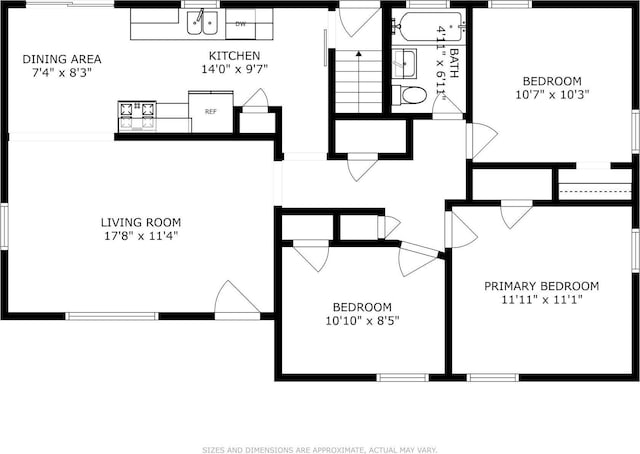 1126 Breen St, Saint Paul, MN 55106 - view of home floor plan