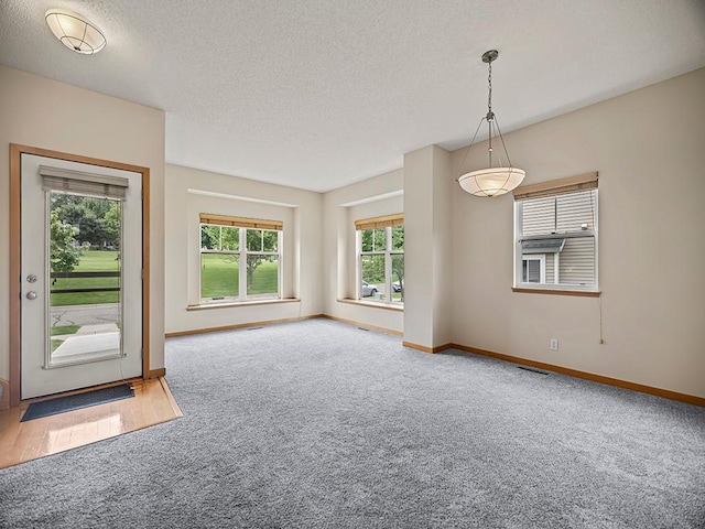 906 New Century Blvd S, Maplewood, MN 55119 - carpeted entryway with a textured ceiling