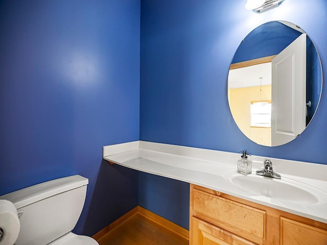 906 New Century Blvd S, Maplewood, MN 55119 - bathroom featuring vanity and wood finished floors
