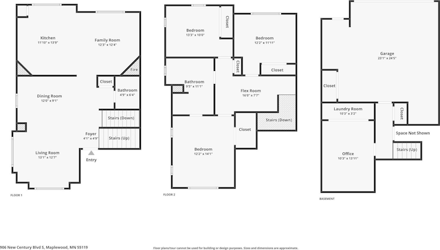 906 New Century Blvd S, Maplewood, MN 55119 - view of room layout