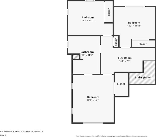 906 New Century Blvd S, Maplewood, MN 55119 - view of floor plan / room layout