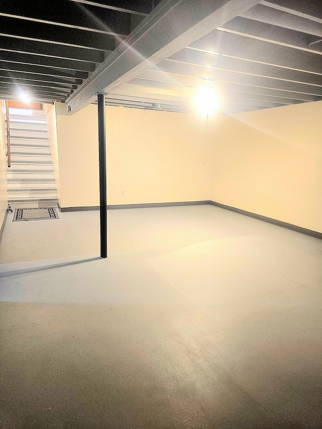 8047 Ingleside Ave S, Cottage Grove, MN 55016 - finished below grade area with stairway