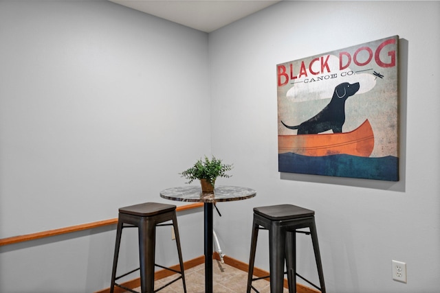 1905 Abby Rd, Cumberland, WI 54829 - dining space with baseboards