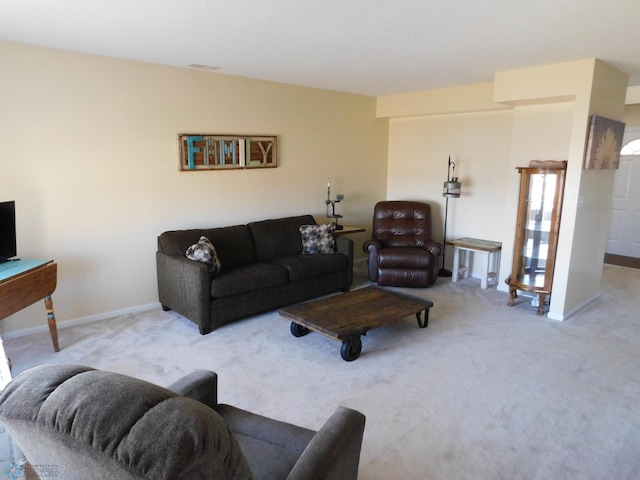 42710 County Highway 56 Unit 101, Toad Lake Twp, MN 56544 - carpeted living room with baseboards