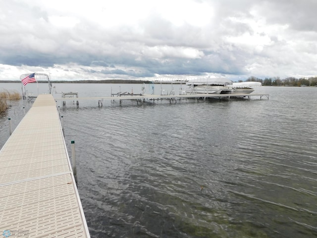 42710 County Highway 56 Unit 101, Toad Lake Twp, MN 56544 - dock area featuring a water view
